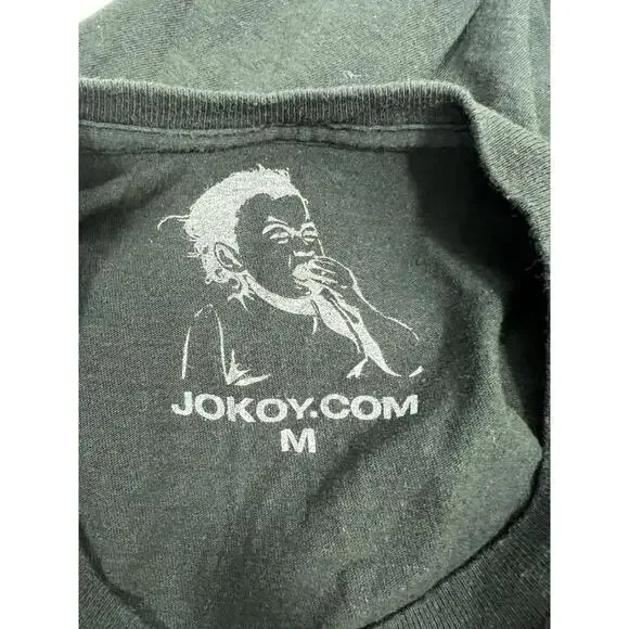 No Koy LA Aloha Tshirt 808 All Day Men Sz M Black Comedy Rare - Picture 5 of 7